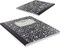 Wide Ruled Marble Composition Notebook, 100 Sheets – Black & White School Writing Journal